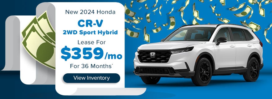 New 2024 Honda CR-V 2WD Sport Hybrid 