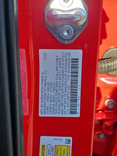 2026 Honda Civic Sport