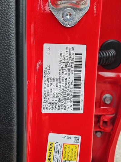 2026 Honda Civic Sport