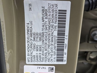 2026 Honda Civic Sport
