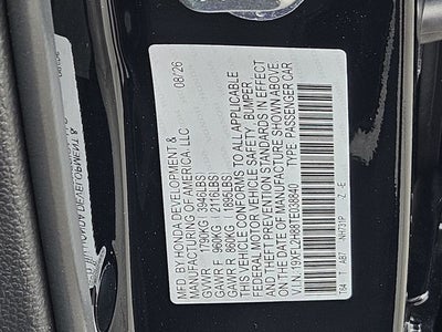 2026 Honda Civic Sport