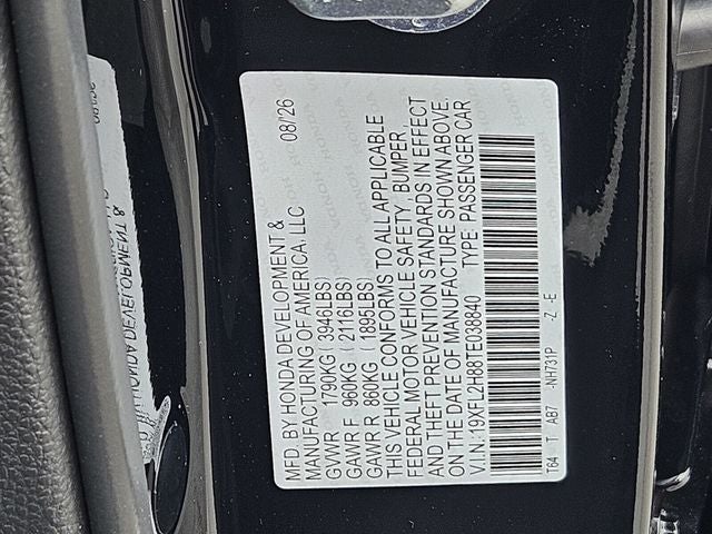 2026 Honda Civic Sport