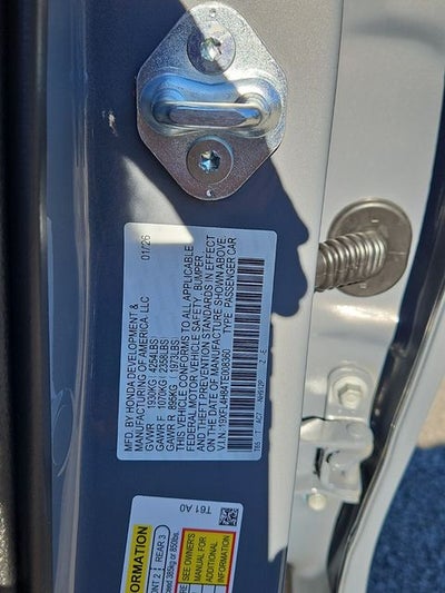 2026 Honda Civic Hybrid Sport