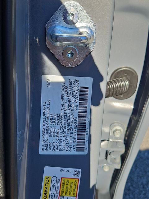 2026 Honda Civic Hybrid Sport