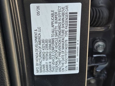 2026 Honda Accord LX