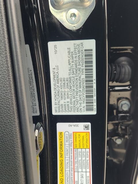 2025 Honda Accord LX