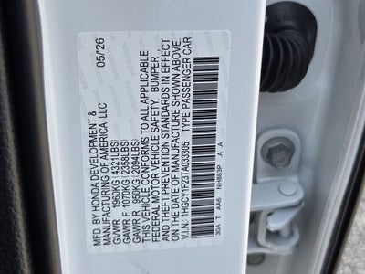 2026 Honda Accord LX
