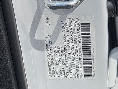 2026 Honda Accord LX