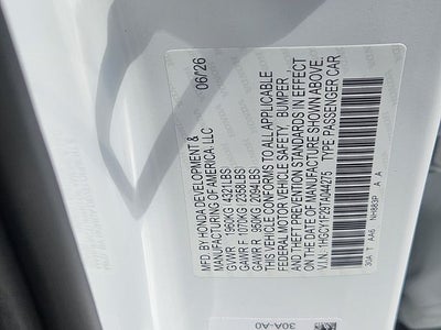 2026 Honda Accord LX