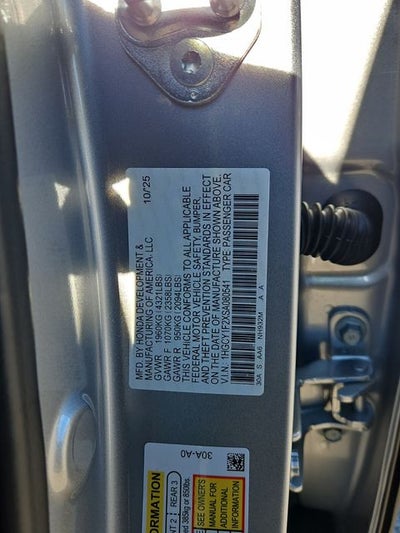 2025 Honda Accord LX