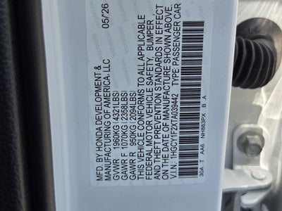 2026 Honda Accord LX