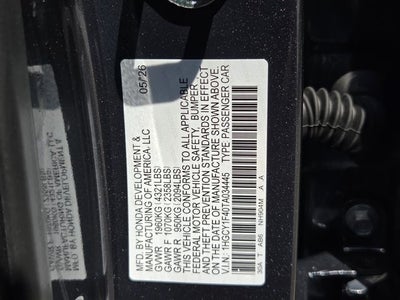 2026 Honda Accord SE