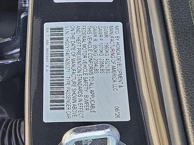 2026 Honda Accord SE