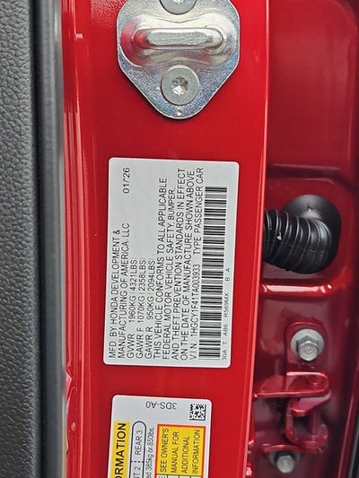 2026 Honda Accord SE