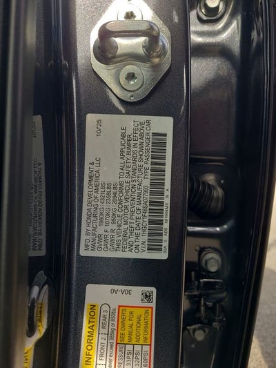 2025 Honda Accord SE