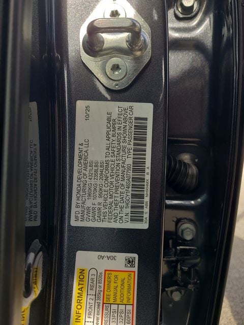 2025 Honda Accord SE