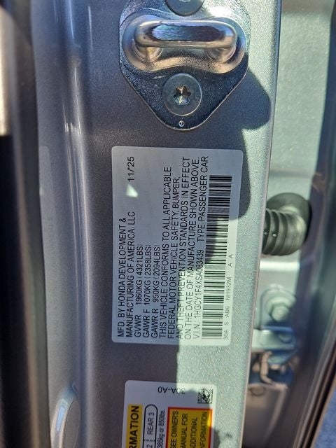 2025 Honda Accord SE