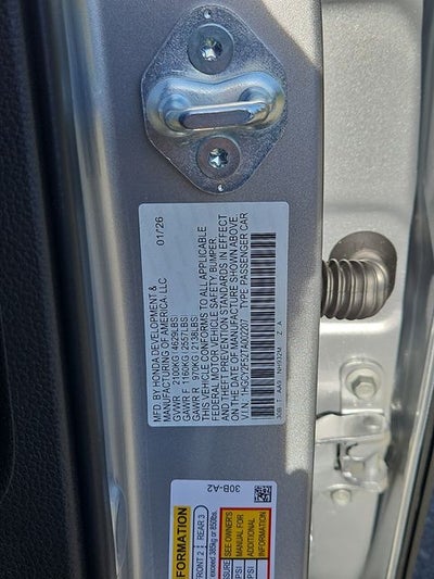 2026 Honda Accord Hybrid Sport