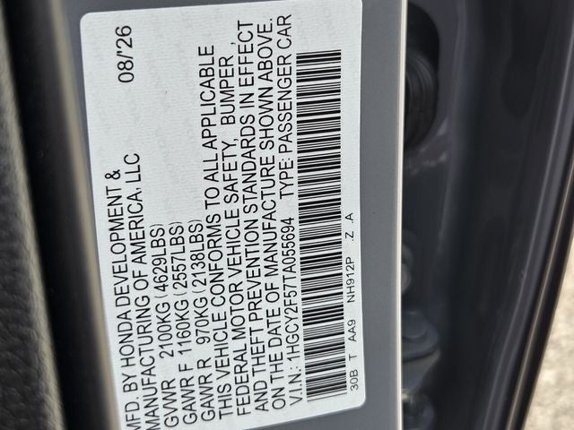 2026 Honda Accord Hybrid Sport