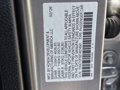 2026 Honda Accord Hybrid Sport