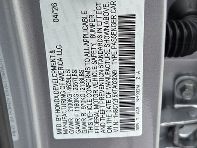 2026 Honda Accord Hybrid Sport