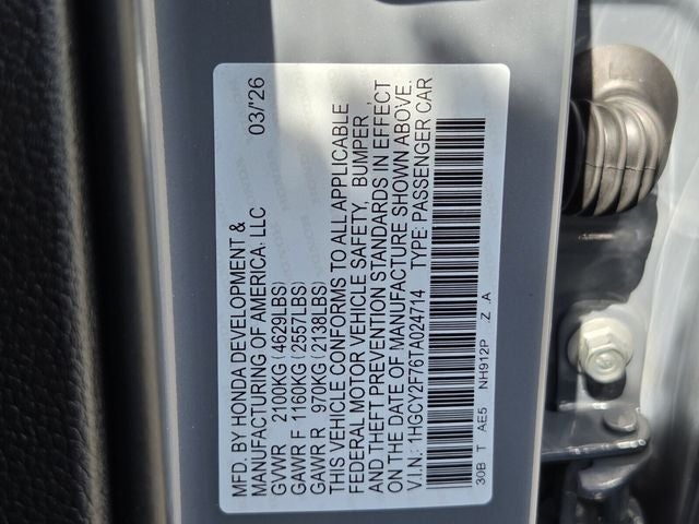 2026 Honda Accord Hybrid Sport-L