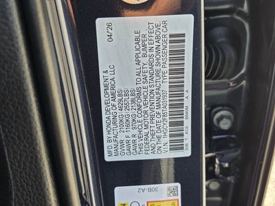 2026 Honda Accord Hybrid Touring