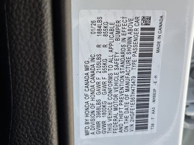 2026 Honda Civic Si Base