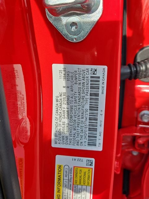 2026 Honda Civic Si Base