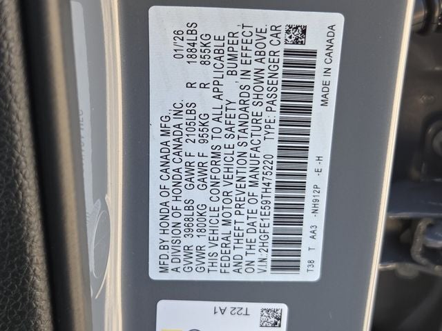 2026 Honda Civic Si Base