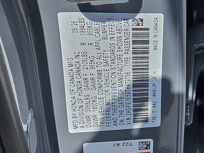 2026 Honda Civic Si Manual