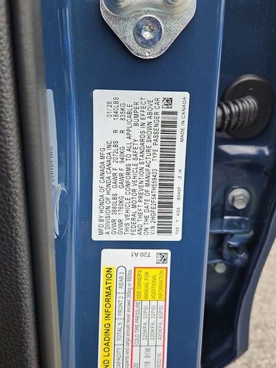 2026 Honda Civic Sport