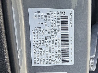 2026 Honda Civic Sport