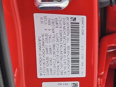 2026 Honda Civic Hybrid Sport