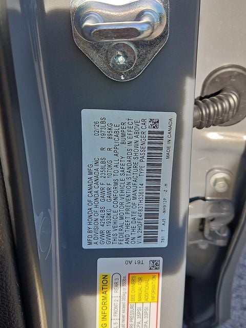 2026 Honda Civic Hybrid Sport Touring