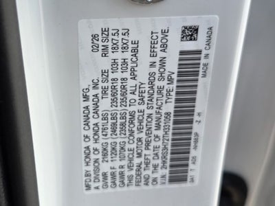 2026 Honda CR-V EX-L