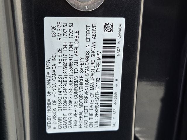2026 Honda CR-V LX