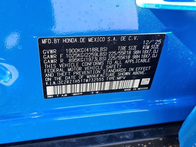 2026 Honda HR-V Sport