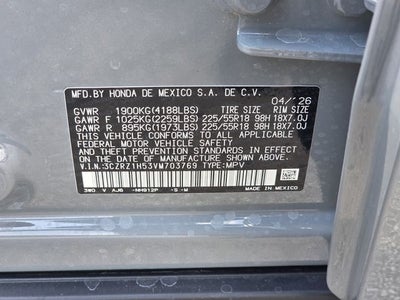 2027 Honda HR-V Sport