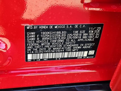 2026 Honda HR-V Sport