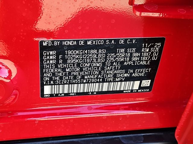 2026 Honda HR-V Sport