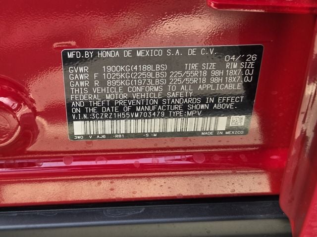 2027 Honda HR-V Sport
