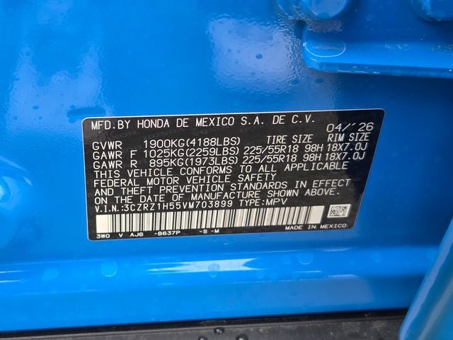 2027 Honda HR-V Sport