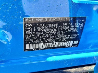 2026 Honda HR-V Sport