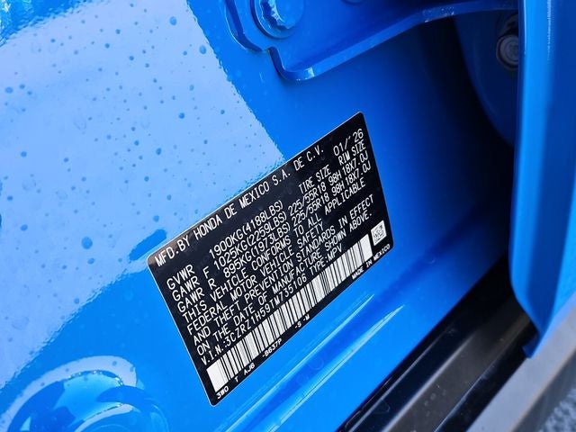 2026 Honda HR-V Sport