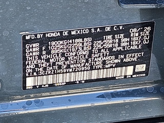 2027 Honda HR-V Sport
