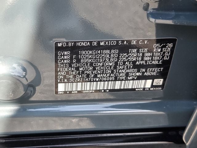 2027 Honda HR-V EX-L