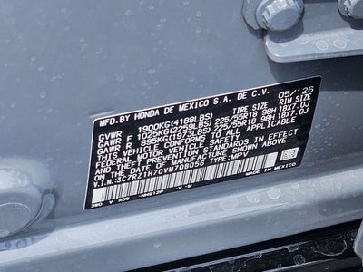 2027 Honda HR-V EX-L