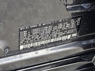 2027 Honda HR-V EX-L