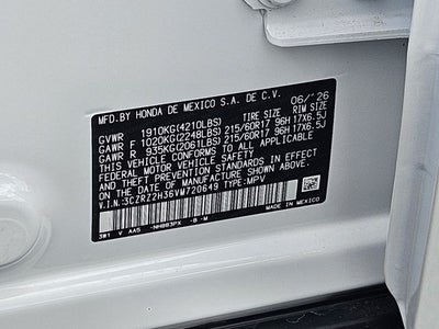 2027 Honda HR-V LX
